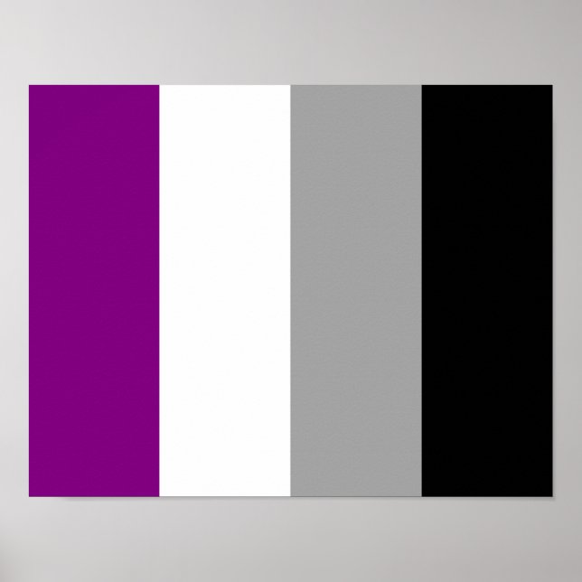 Proud Asexual Poster (Vorne)