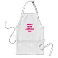 Proud Asian Girl hot pink typography
