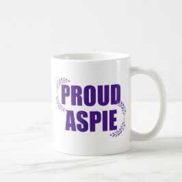 Proud Aspie Hübsch Lila Kaffeetasse