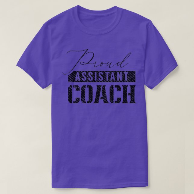 Proud Assistenztrainer 5 T-Shirt (Design vorne)