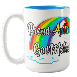 Proud Autism Godmaterpuzzles Zweifarbige Tasse