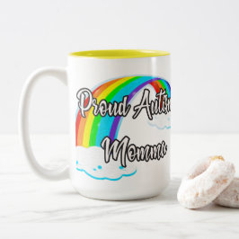 Proud Autism Mama Zweifarbige Tasse