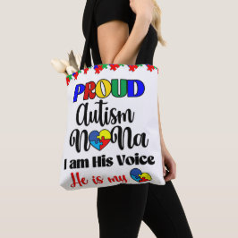 Proud Autism Nana Einkaufstasche