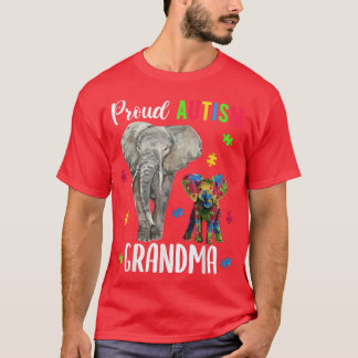 Proud Autism Oma s, Funny Women's Autismus Aware T-Shirt