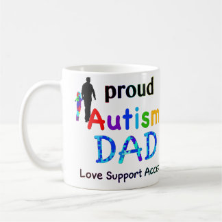 Proud Autism Vater Kaffeetasse