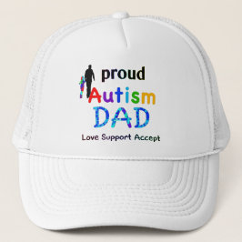 Proud Autism Vater Truckerkappe