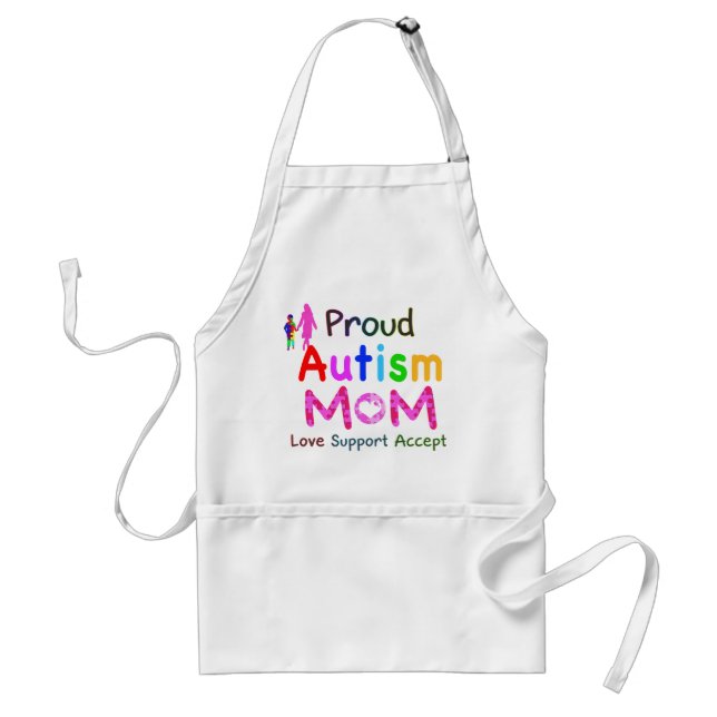 Proud-Autismus-Mama Schürze (Vorne)