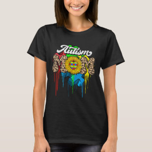 Proud Autismus Mama Unterstützung Autismus Aufklär T-Shirt