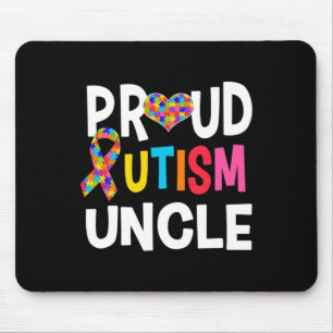 Proud Autismus Onkel Autismus Bewusstsein Autistis Mousepad