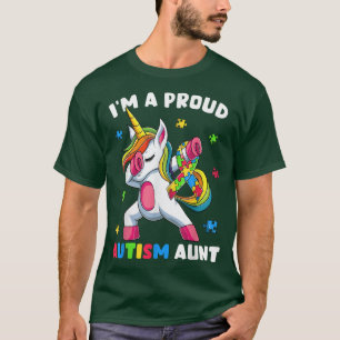 Proud Autismus Tante Dab Tanz s, Damentochter T-Shirt