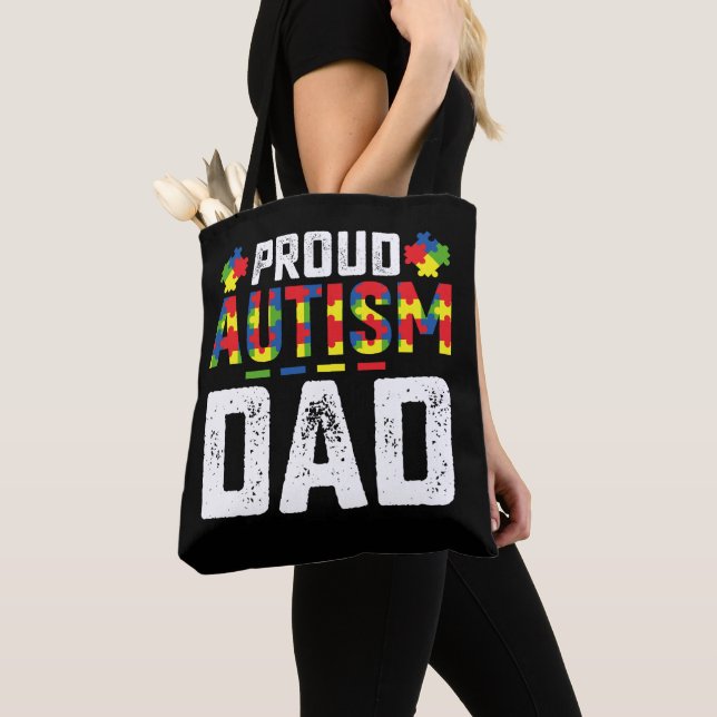 Proud Autismus Vater Awareness Autistic Family (Von Nahem)