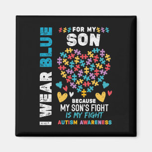 Proud Autistic Vater Magnet