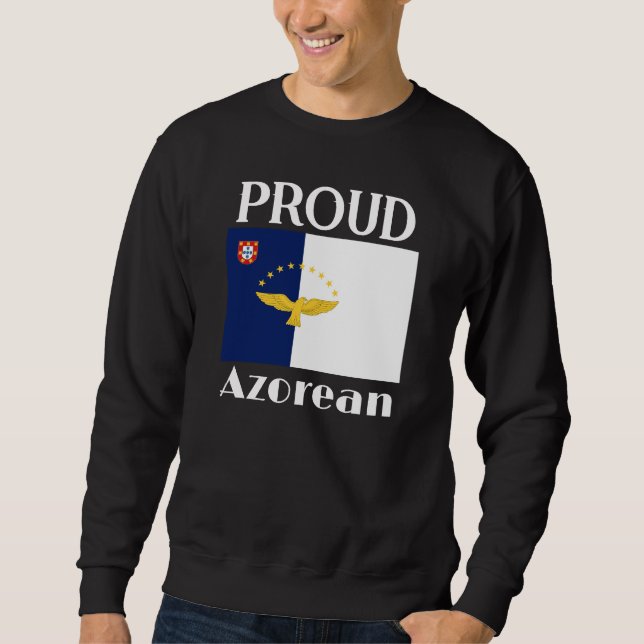 Proud Azorean Sweatshirt (Vorderseite)
