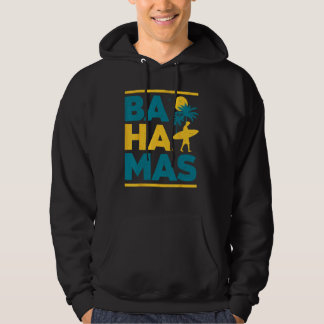 Proud Bahamas Bahamians Flag Geschenk Idee Nassau  Hoodie