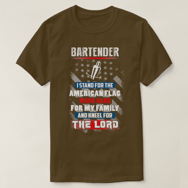 Proud Barkeeper Shirt 2 (Design vorne)