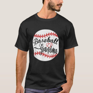 Proud Baseball Grandma T-Shirt