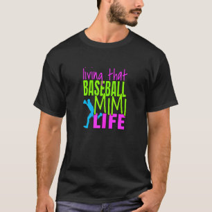 Proud Baseball Mimi Großmutter Sports T-Shirt