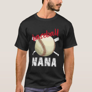 Proud Baseball Nana Baseball Größte Fanfamilie Man T-Shirt
