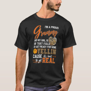 Proud Basketball Grammy Basketball Familie Matchin T-Shirt