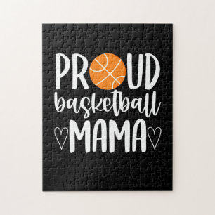 Proud Basketball Mama Puzzle