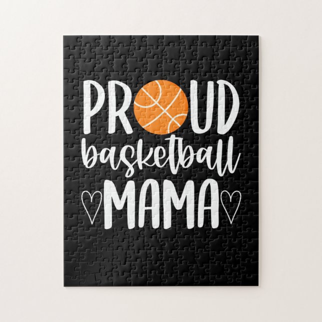 Proud Basketball Mama Puzzle (Vertikal)