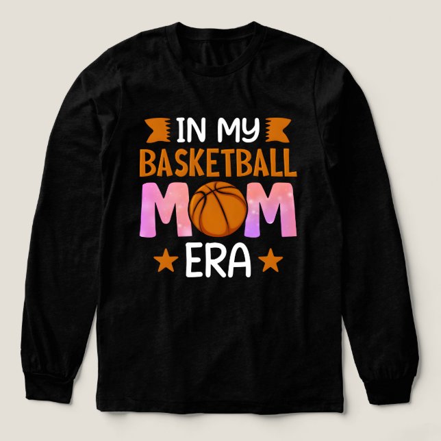 Proud Basketball Mom 2026 Game Day Vibes 2025 Tri-Blend Shirt (Design Vorderseite)