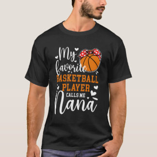 Proud Basketball Nana Grandma Nana, ein Basketball T-Shirt