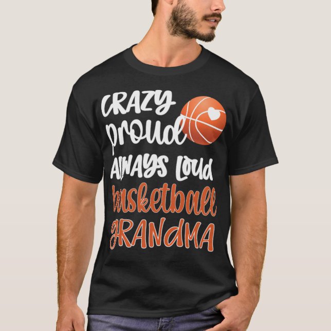 Proud Basketball Oma Basketball Player Oma T-Shirt (Vorderseite)