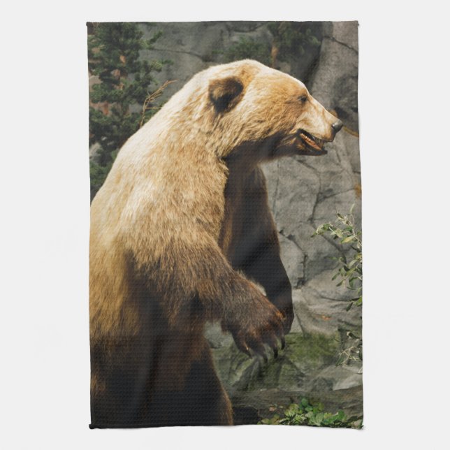 Proud Bear Küchentuch (Vertikal)