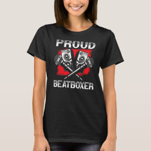Proud Beatboxer Music Sound Beat Maker Beatboxing T-Shirt