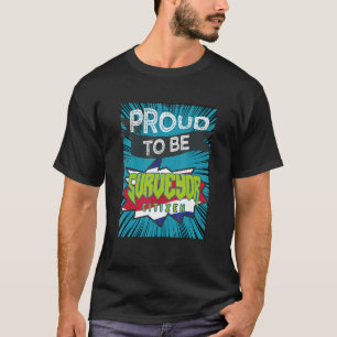 Proud-Befrager für die berufliche Laufbahn des Bür T-Shirt