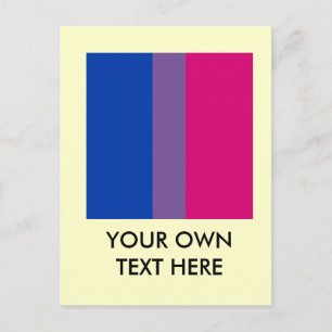 Proud Bisexual Postkarte