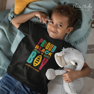 Proud Black Boy Black History Mont Family T-Shirt