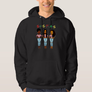 Proud Black Sistas Queen Melanin Afrikanisch Ameri Hoodie
