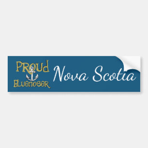Proud Bluenoser Nova Scotia Anker Autoaufkleber