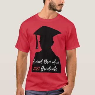 Proud Bo von 2021 Absolvent Funny Masters Grad T-Shirt