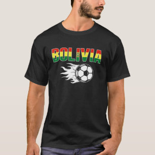 Proud Bolivia Soccer Fans Jersey - Bolivian Footba T-Shirt