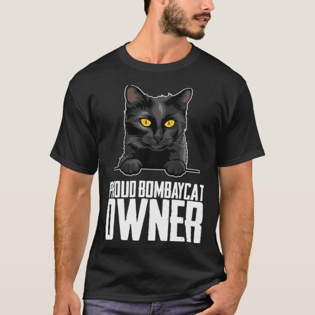 Proud Bombaycat Eigentümer 1 T-Shirt (Vorderseite)