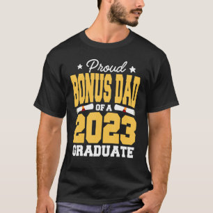 Proud Bonus Vater einer Klasse von Graduate Gradua T-Shirt