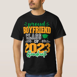 Proud BOYFRIEND einer Klasse des MODERNEN SCRIPT 2 T-Shirt