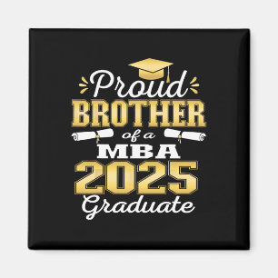 Proud Brother of Cl of 2025 m Graduate Grad Family Magnet