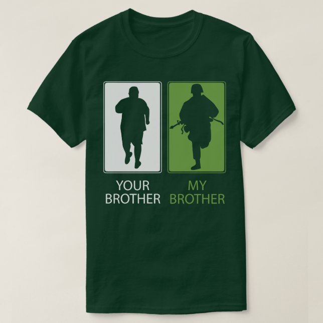 Proud Brother TShirt oder Gift Your Brother My Bro (Design vorne)