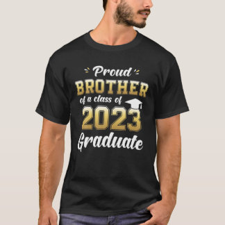 Proud Bruder der Klasse 2023 Absolvent Bro Senior T-Shirt