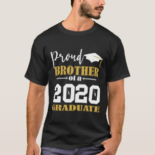 Proud Bruder eines 2020 Graduate White T-Shirt