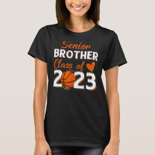 Proud Bruder eines 2023 Senior Basketball Graduati T-Shirt