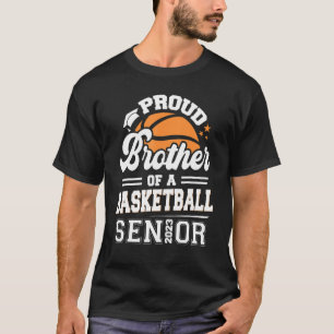 Proud Bruder eines Basketball Senior 2023 Graduati T-Shirt
