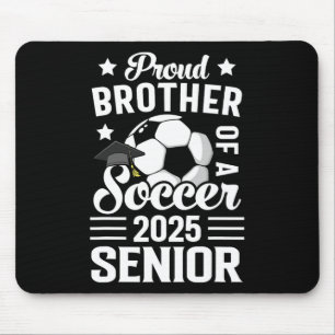 Proud Bruder eines Fußballsenders CL von 2025 Grad Mousepad
