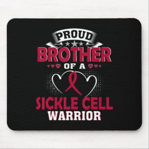 Proud Bruder eines Sichelzellenkriegers Mousepad