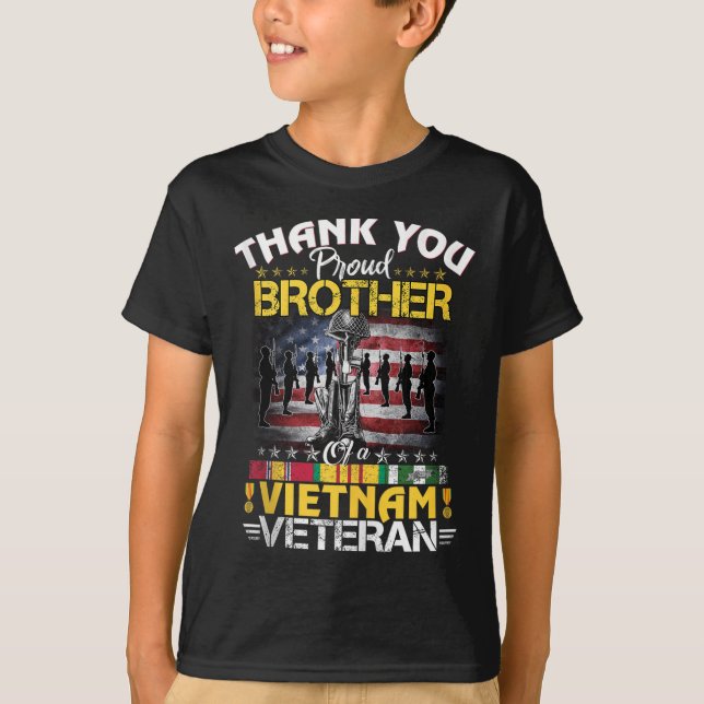 Proud Bruder eines vietnamesischen Veteranen - Dan T-Shirt (Vorderseite)