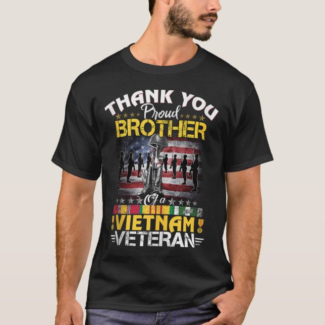 Proud Bruder eines vietnamesischen Veteranen - Dan T-Shirt (Vorderseite)